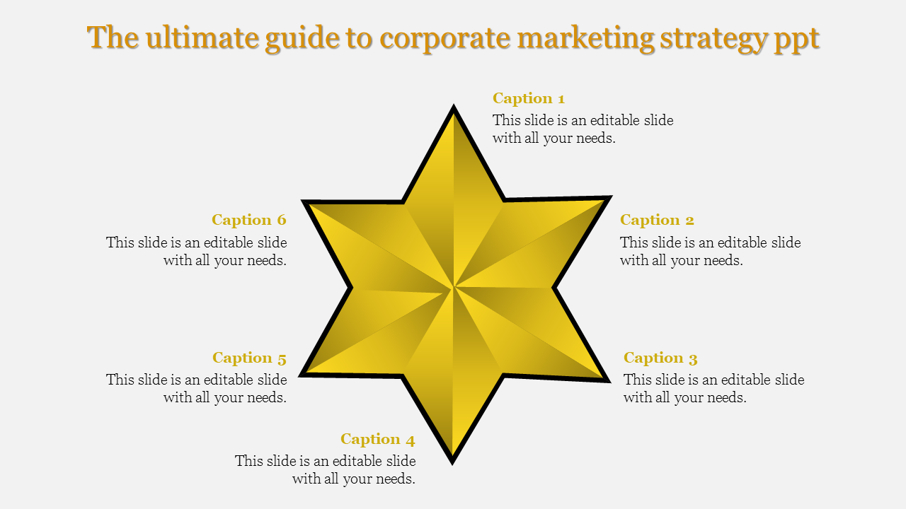 Best Corporate Marketing Strategy PPT and Google Slides Themes